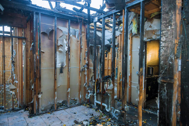 Professional Fire Board Up technician working in Columbia, PA